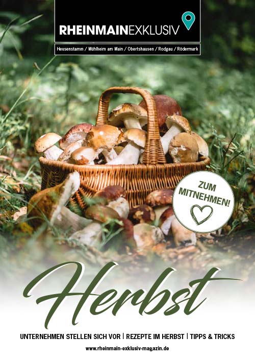 Titeldesign von Rhein-Main Exklusiv Ausgabe Herbst 2024